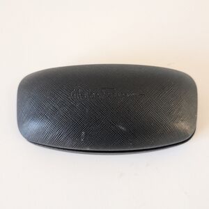 Salvatore Ferragamo Black Hard Eyeglass Sunglasses Hard Case